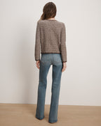 Veronica Beard Brisa Knit Jacket - Acorn Multi