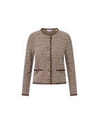 Veronica Beard Brisa Knit Jacket - Acorn Multi