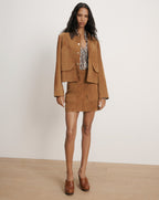 Veronica Beard Walters Suede Jacket