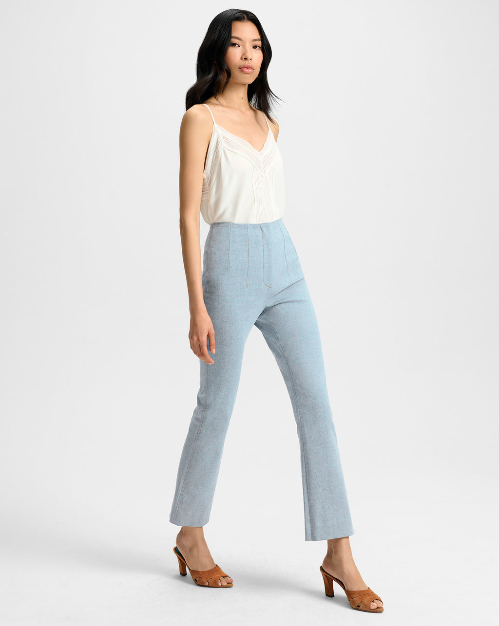 Veronica Beard Hawthorne Denim Pant - Blue Mirage