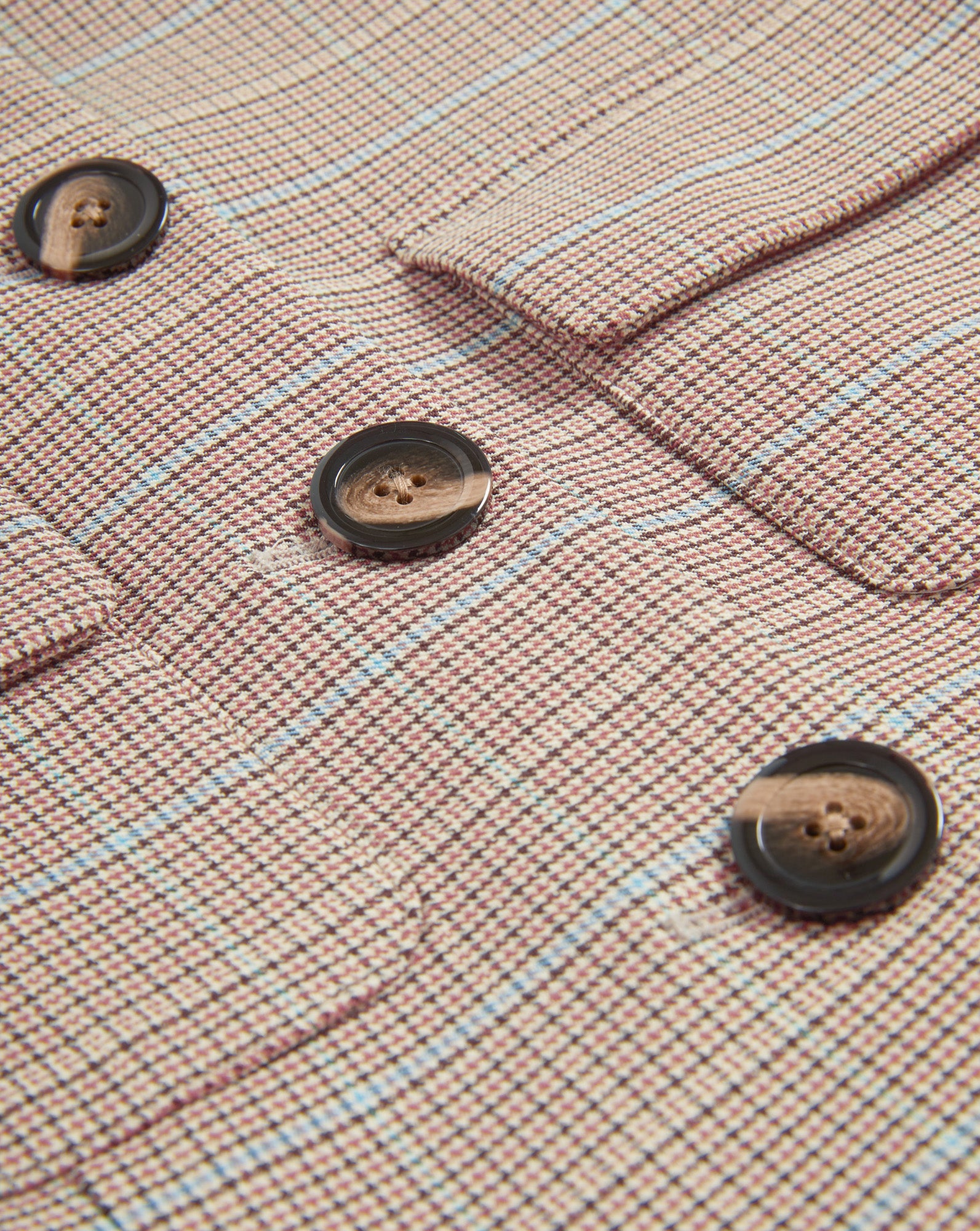 Veronica Beard Orrin Plaid Jacket - Hazelnut Multi