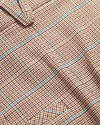 Veronica Beard Maxine Plaid Midi Skirt - Hazelnut Multi