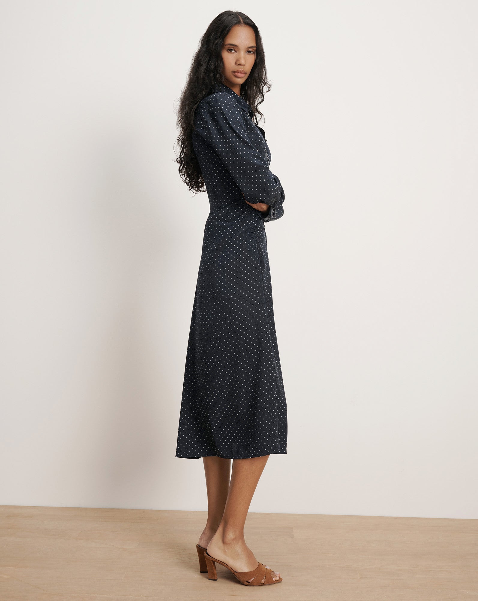 Lex Midi Shirtdress