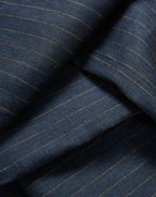 Veronica Beard Rimini Wide-Leg Pinstripe Pant - Blue/Dove White