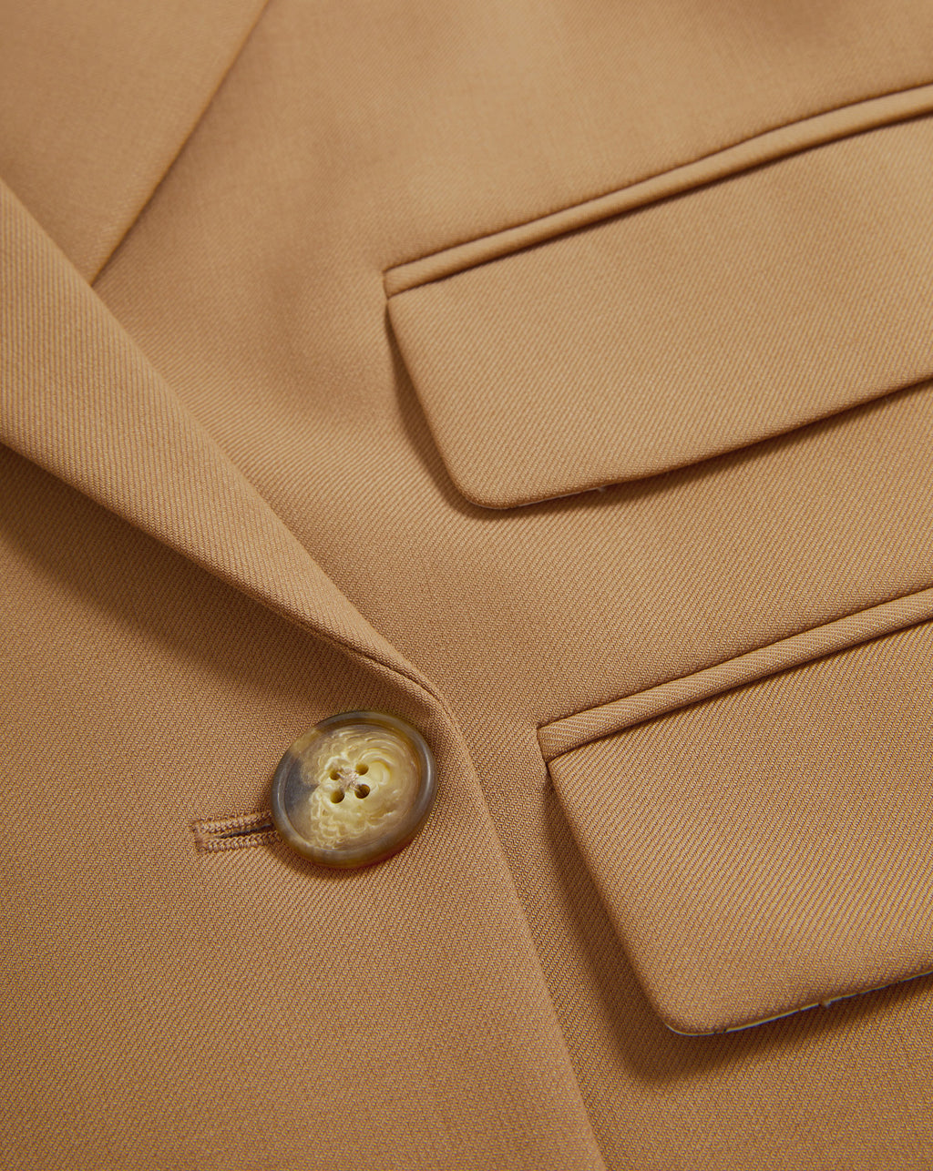 Veronica Beard Wilkie Cropped Jacket - Hazelnut