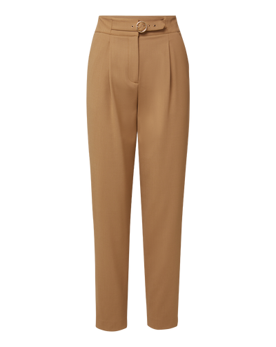 Veronica Beard Wisteria Cropped Pant - Hazelnut