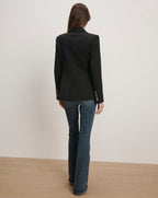 Veronica Beard Naira Scuba Dickey Jacket - Black