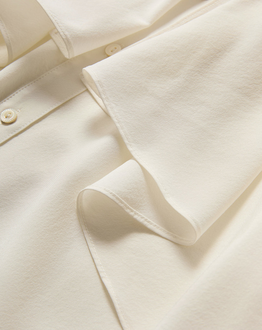 Veronica Beard Demaris Ruffled Button-Down Blouse - Dove White