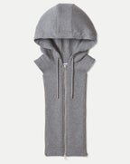 Veronica Beard Oversized Hoodie Dickey - Grey Melange