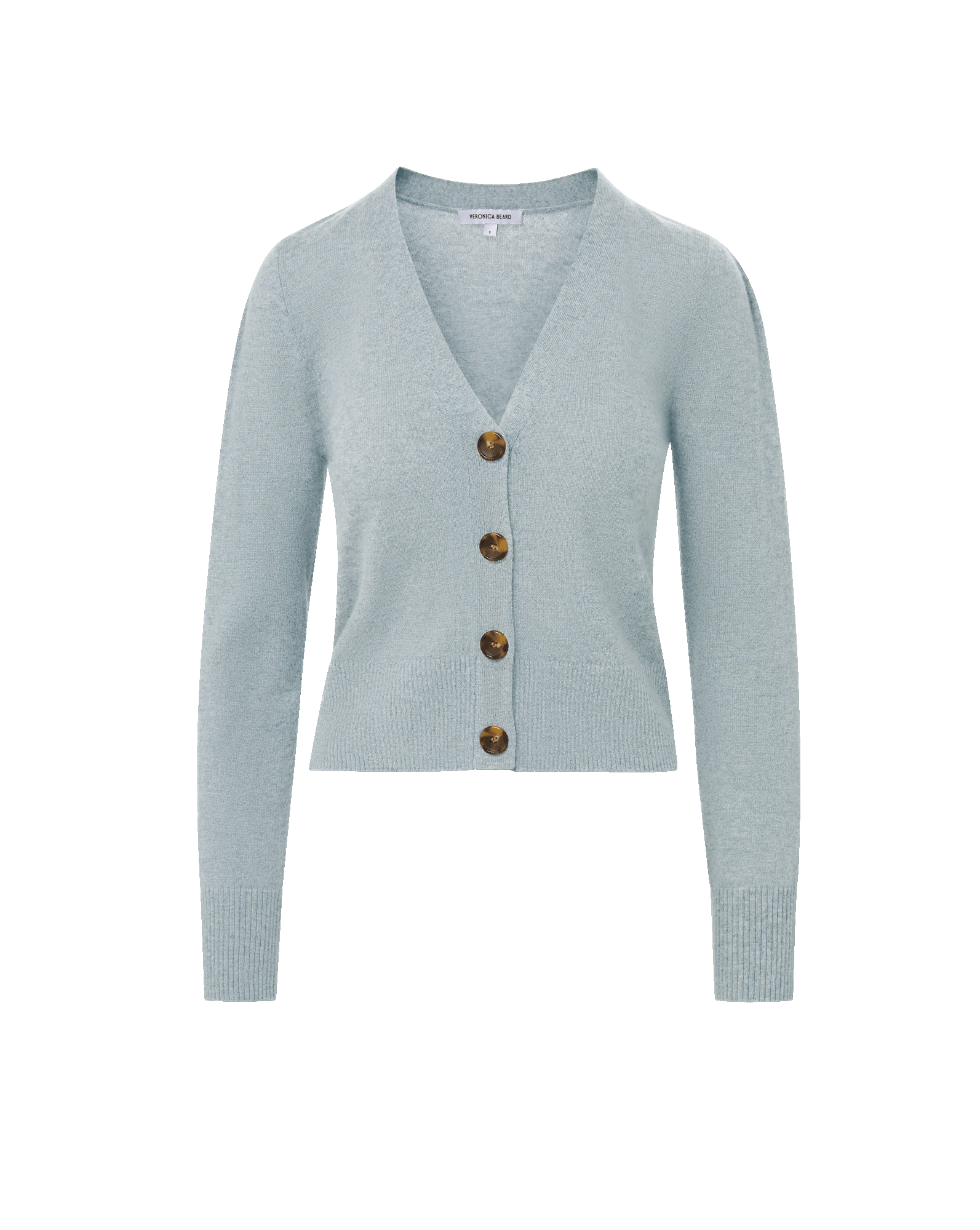 Veronica Beard Solene Cashmere Cardigan - Antique Blue