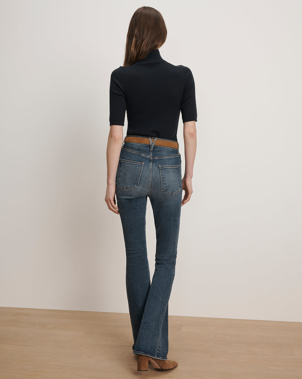 Veronica Beard Alastair Merino Wool Pullover - Navy