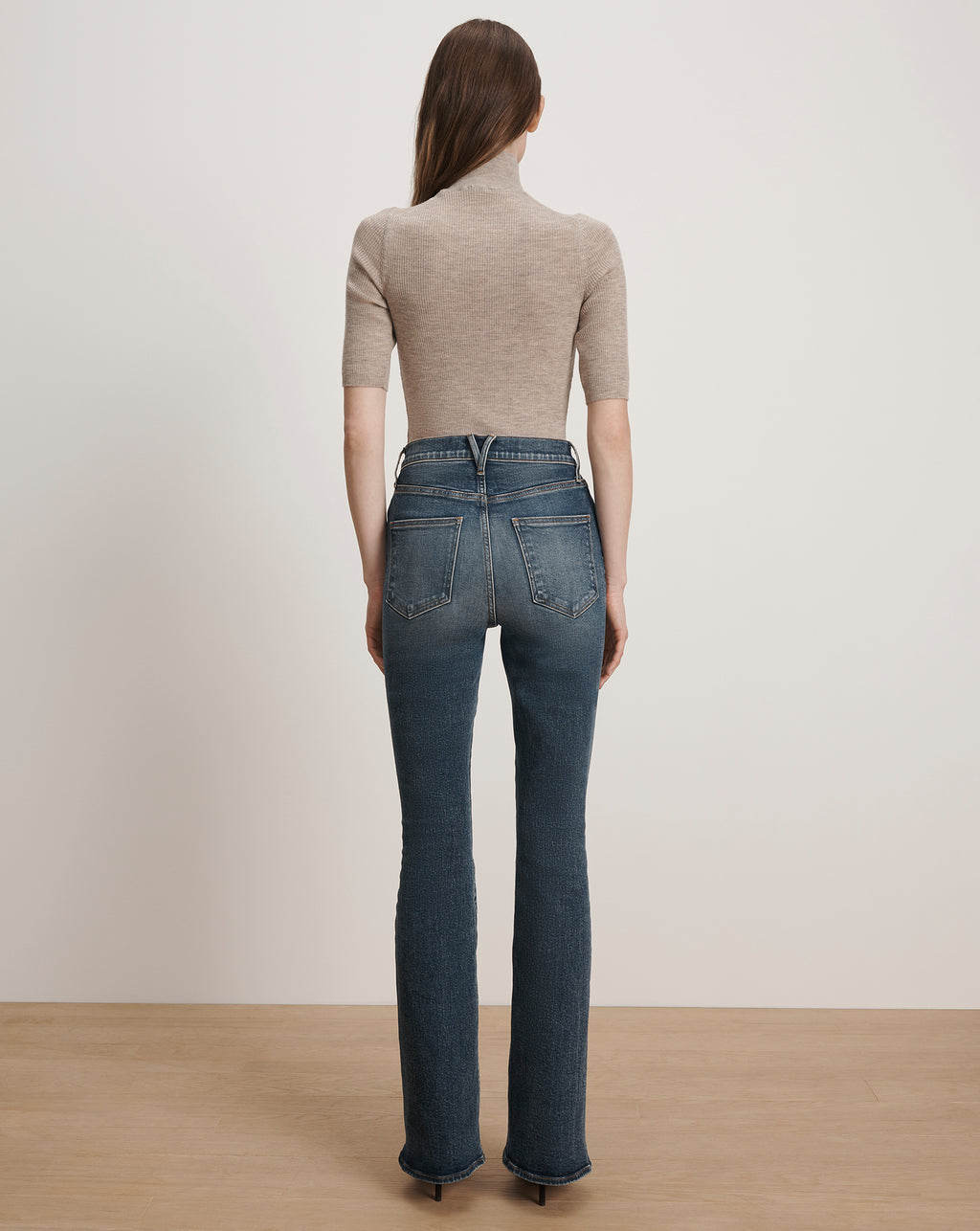 Veronica Beard Alastair Merino Wool Pullover - Oatmeal Melange