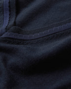 Veronica Beard Milette Merino Wool Sweater Vest - Navy