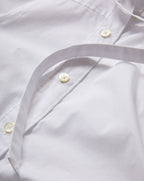 Veronica Beard Joon Tie-Neck Button-Down Blouse - White