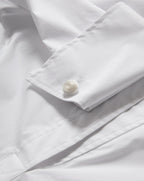 Veronica Beard Draymond Cuff-Sleeve Shirt - White