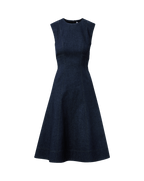 Veronica Beard Dulce Denim Midi Dress - Midnight Wash