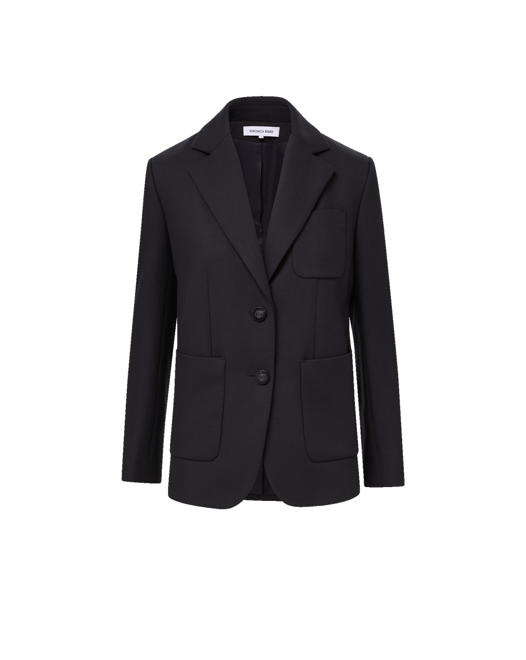 Veronica Beard Bankes Oversized Dickey Jacket - Navy