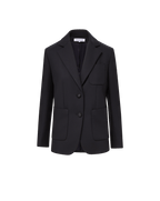 Veronica Beard Bankes Oversized Dickey Jacket - Navy