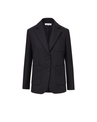 Veronica Beard Bankes Oversized Dickey Jacket - Navy