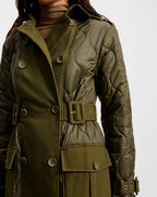 Veronica Beard Newberry Puffer Trench Coat