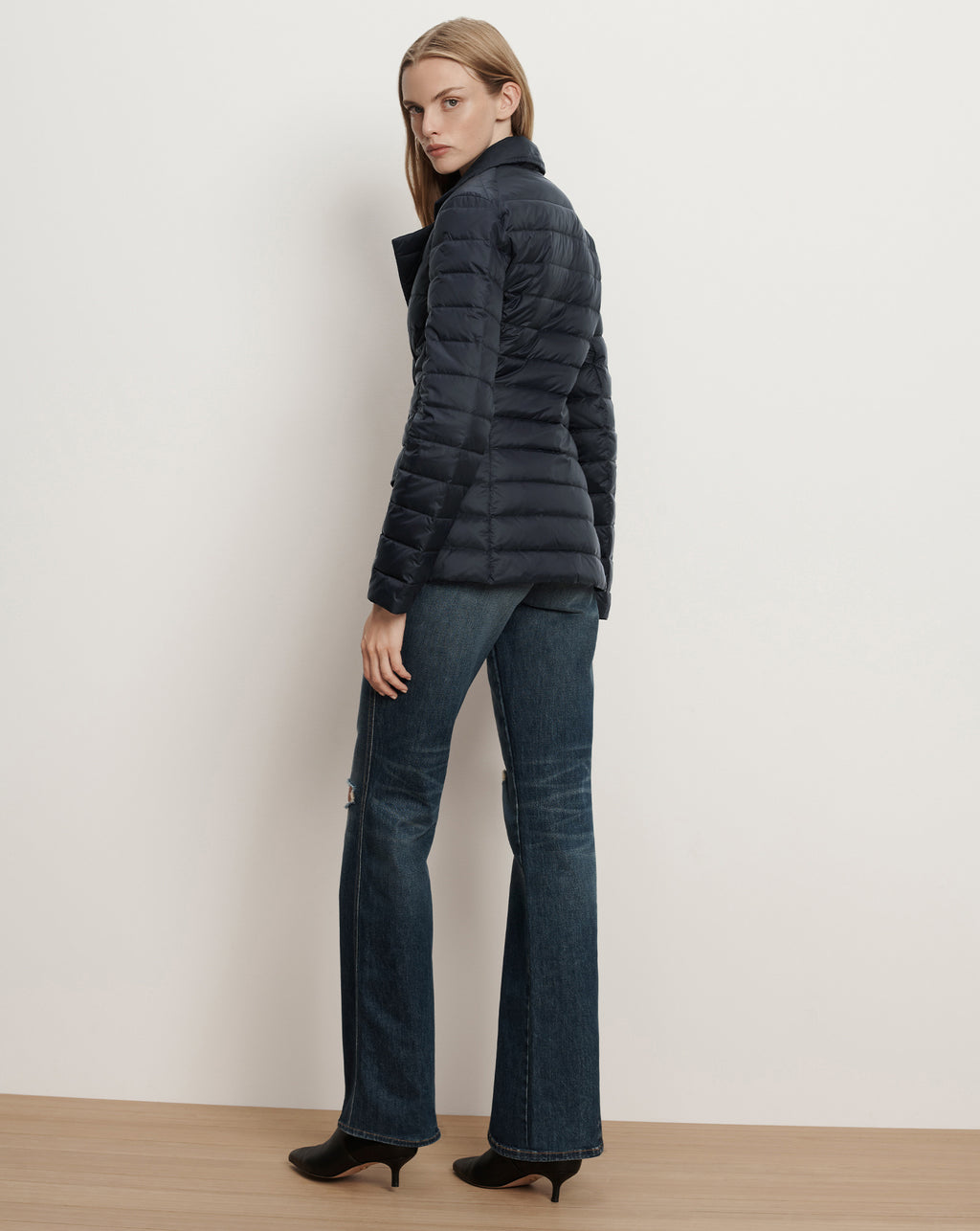 Veronica Beard The Puffer Blazer - Navy