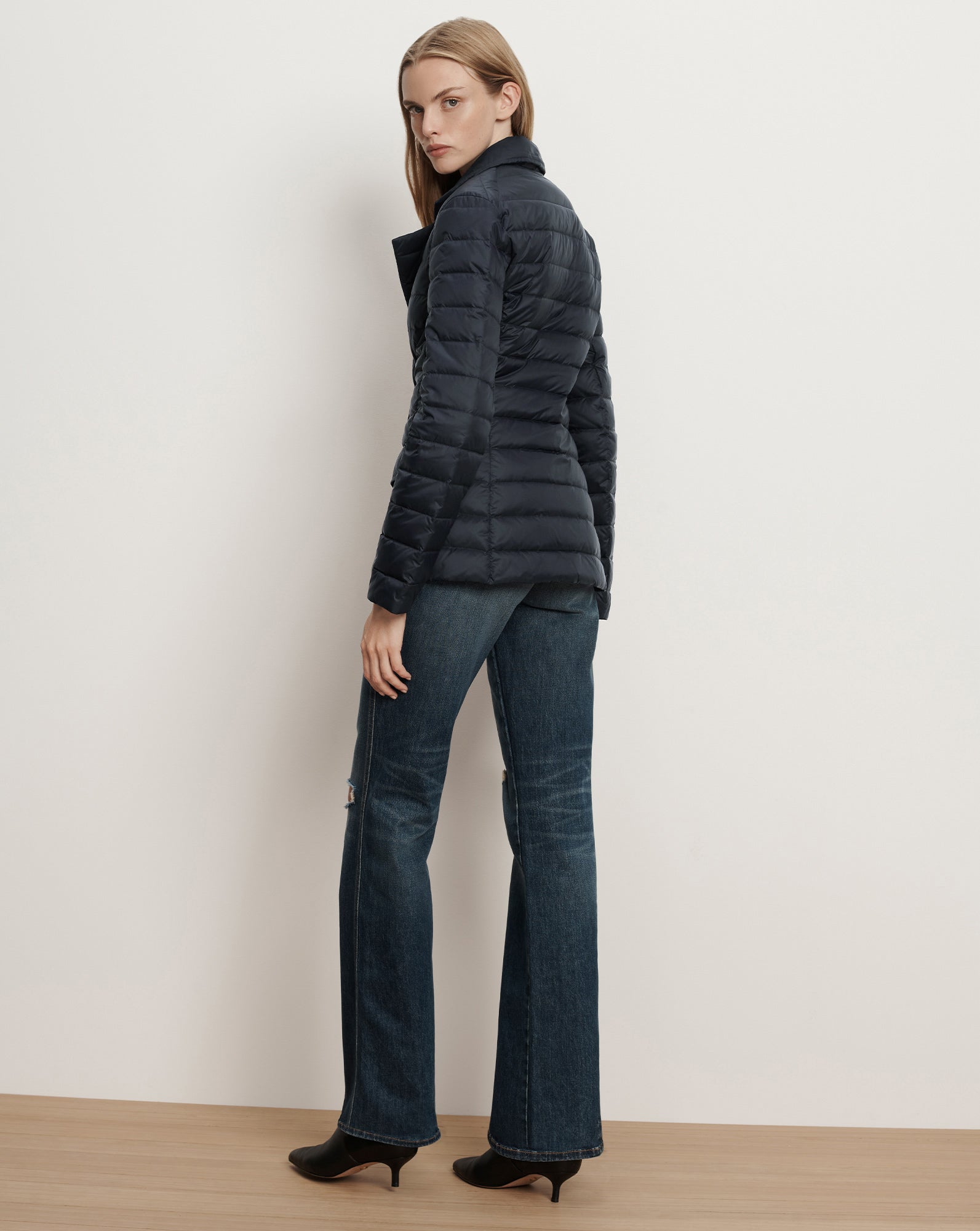 Veronica Beard The Puffer Blazer - Navy