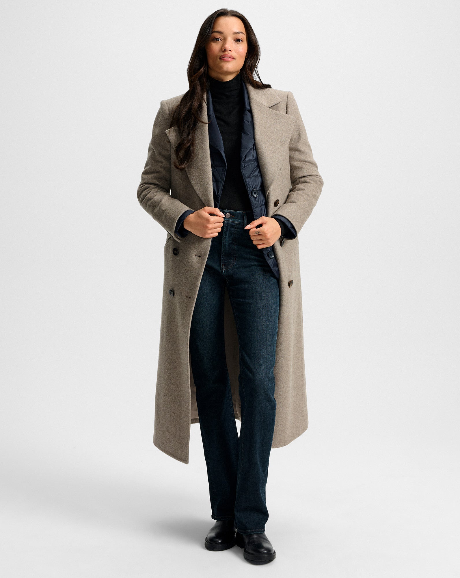 Veronica Beard The Puffer Blazer - Navy