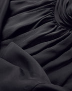 Veronica Beard Adlington Silk Mini Dress - Black