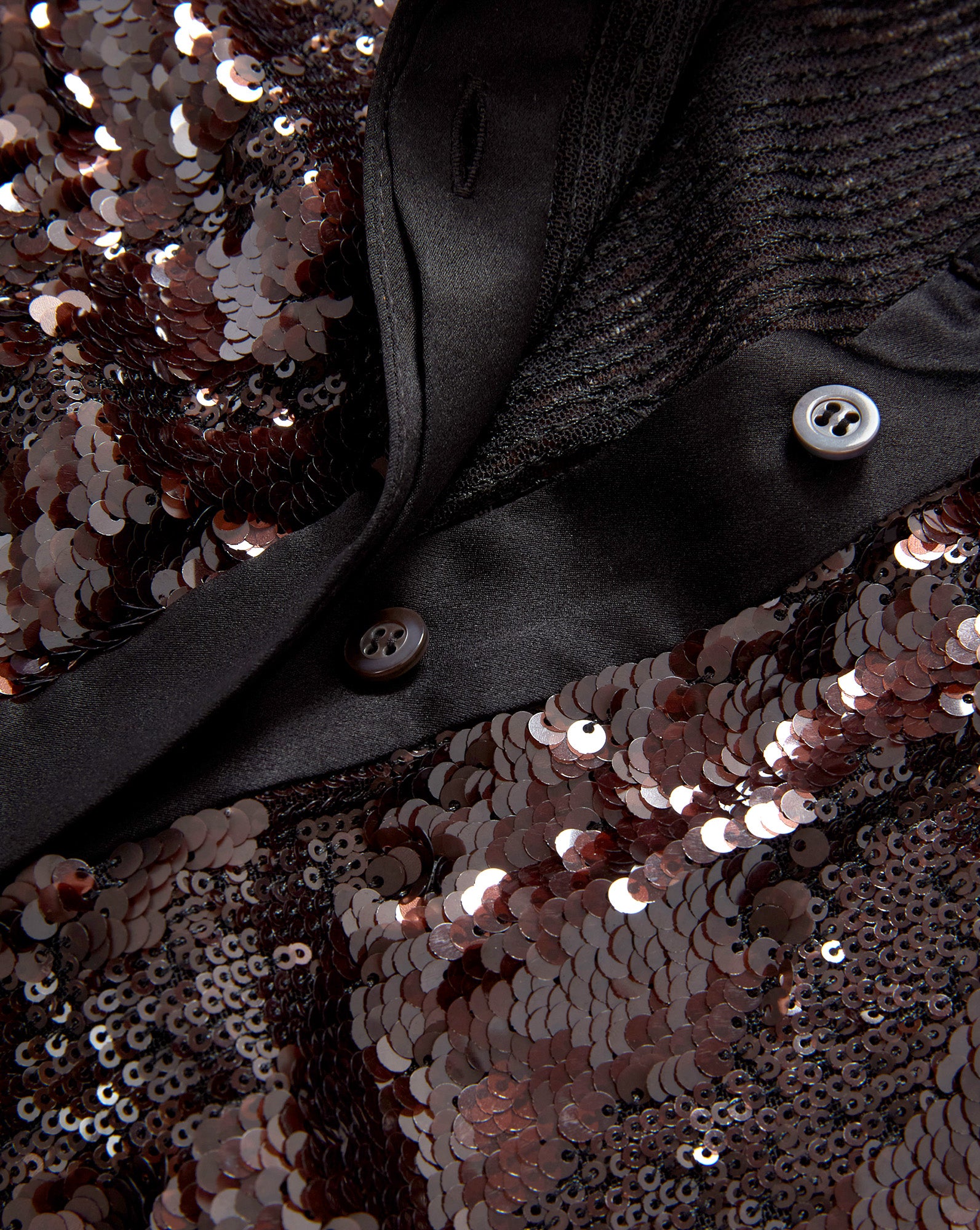 Veronica Beard Matty Sequin Button-Down Shirt - Dark Currant