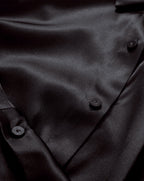 Veronica Beard Monique Silk Button-Down Shirt - Black