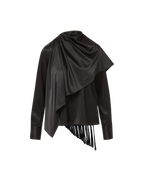 Veronica Beard Daleney Scarf Blouse - Black