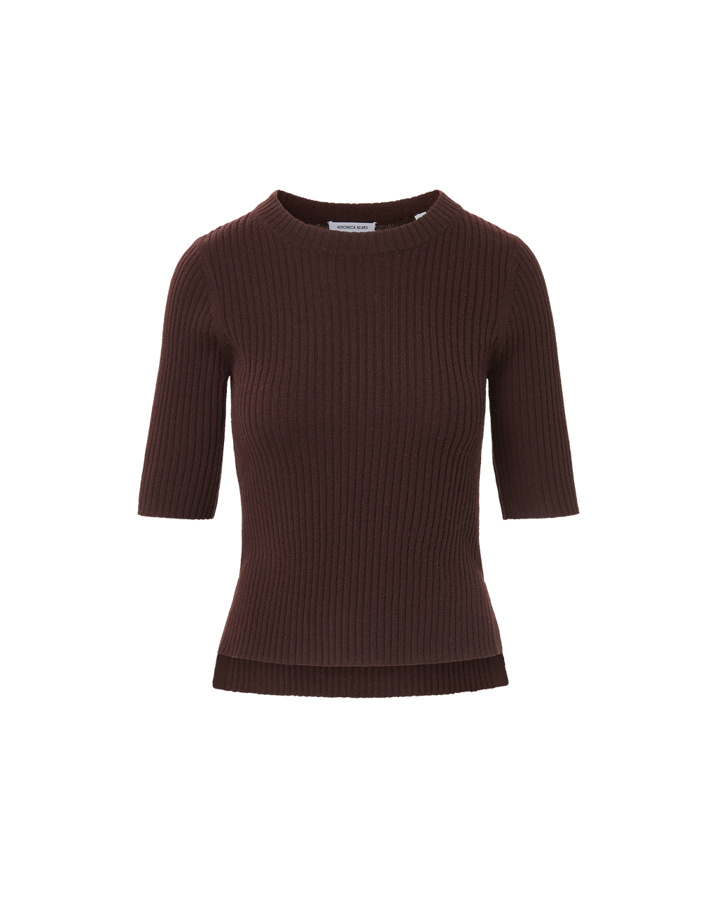 Veronica Beard Emil Cashmere Pullover - Dark Currant
