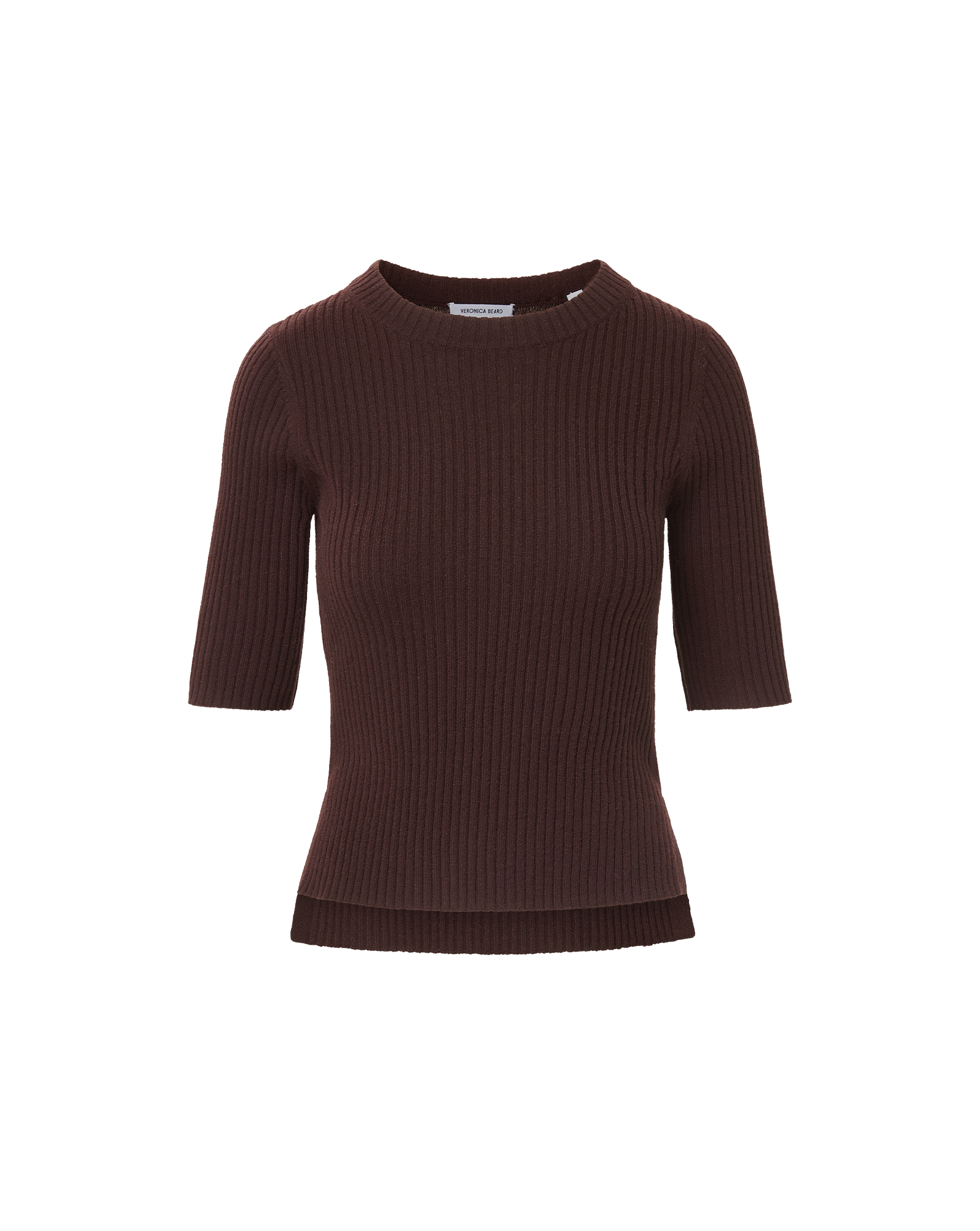 Veronica Beard Emil Cashmere Pullover - Dark Currant