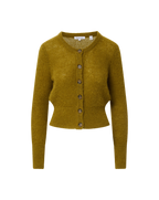 Veronica Beard Gilmour Mohair Cardigan Moss