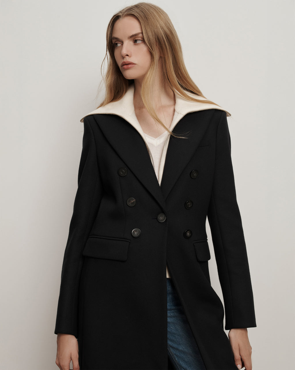 Veronica Beard Beach Cashmere Dickey