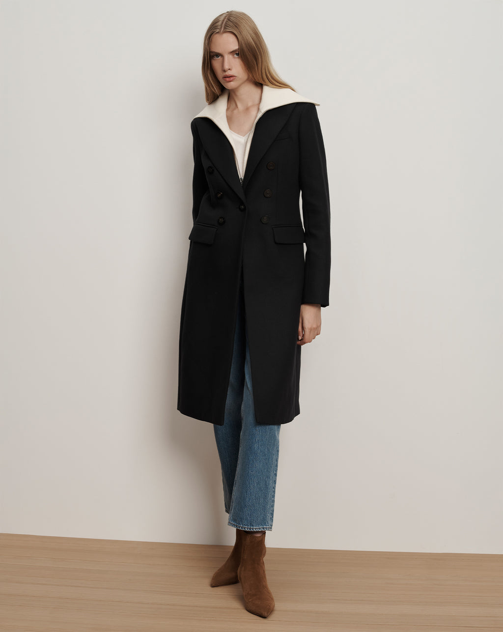 Veronica Beard Beach Cashmere Dickey