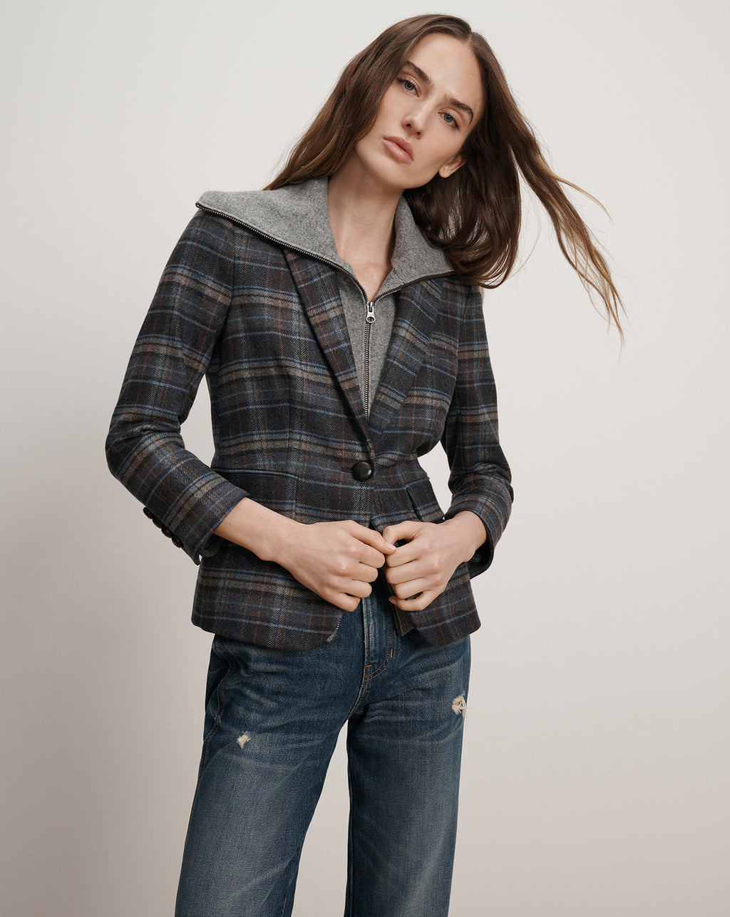 Veronica Beard Beach Cashmere Dickey