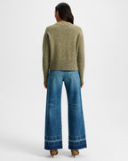 Veronica Beard Andi Cashmere Sweater - Cypress Multi