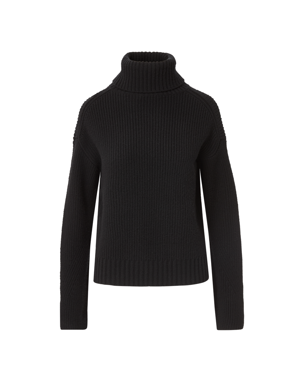 Veronica Beard Matilda Cashmere Turtleneck Sweater - Black