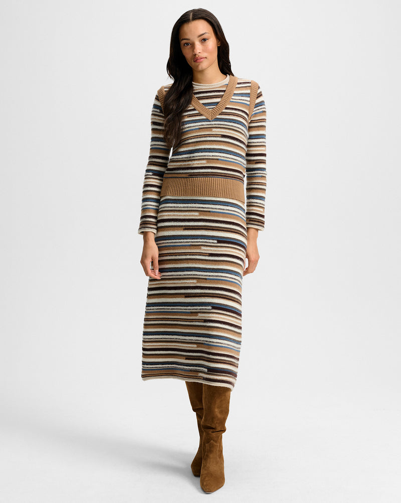 Veronica Beard Sanders Knit Maxi Dress