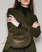 Veronica Beard Duane Suede Dickey Jacket - Cypress