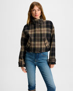 Veronica Beard Bateman Plaid Jacket - Black Multi