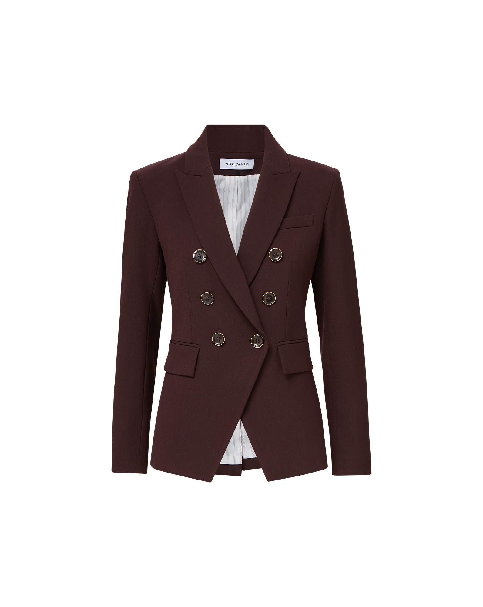Veronica Beard Miller Dickey Jacket - Dark Currant