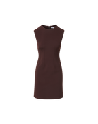 Veronica Beard Anais Tailored Mini Dress - Dark Currant