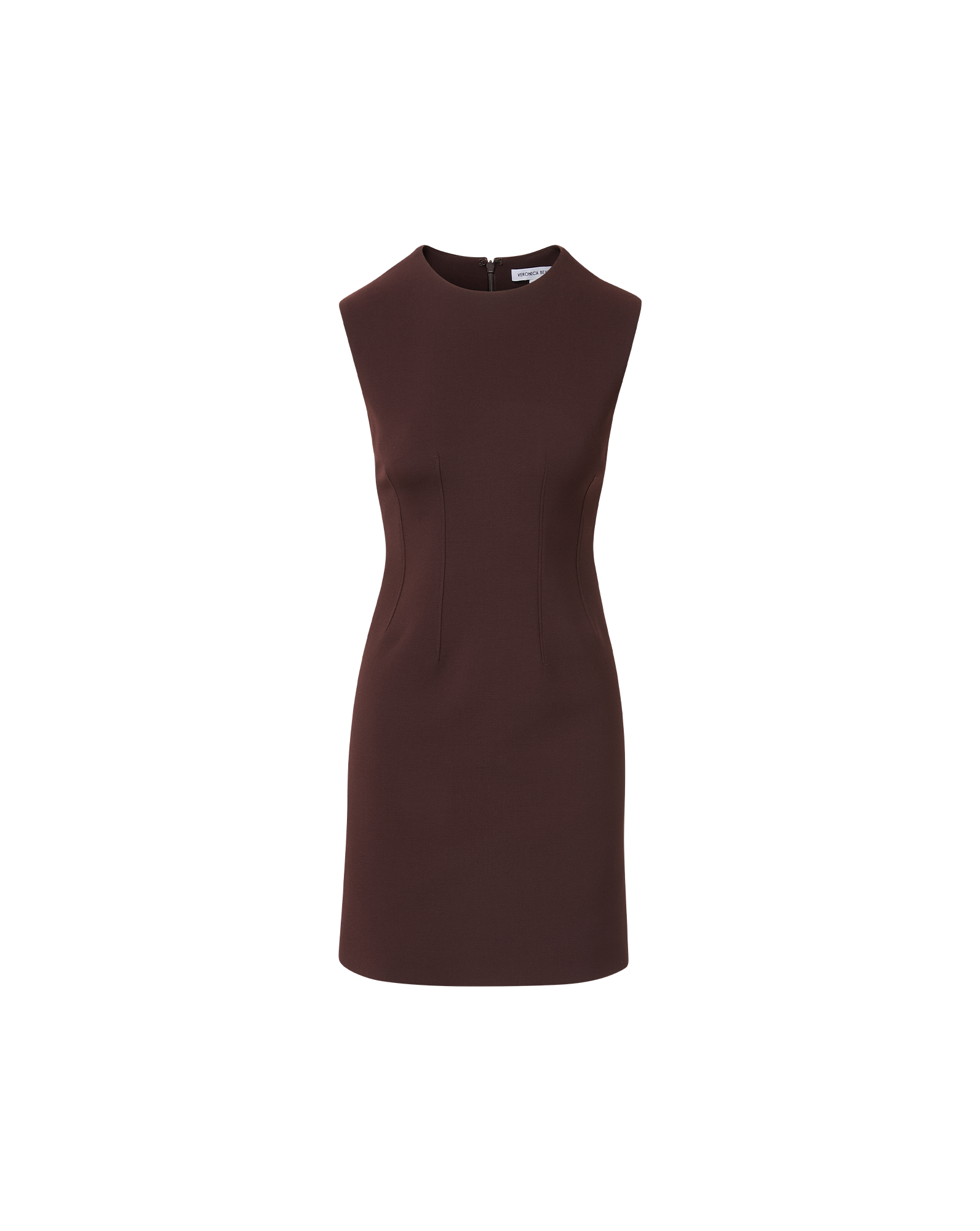 Veronica Beard Anais Tailored Mini Dress - Dark Currant