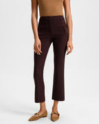 Veronica Beard Arte Kick-Flare Pant - Dark Currant