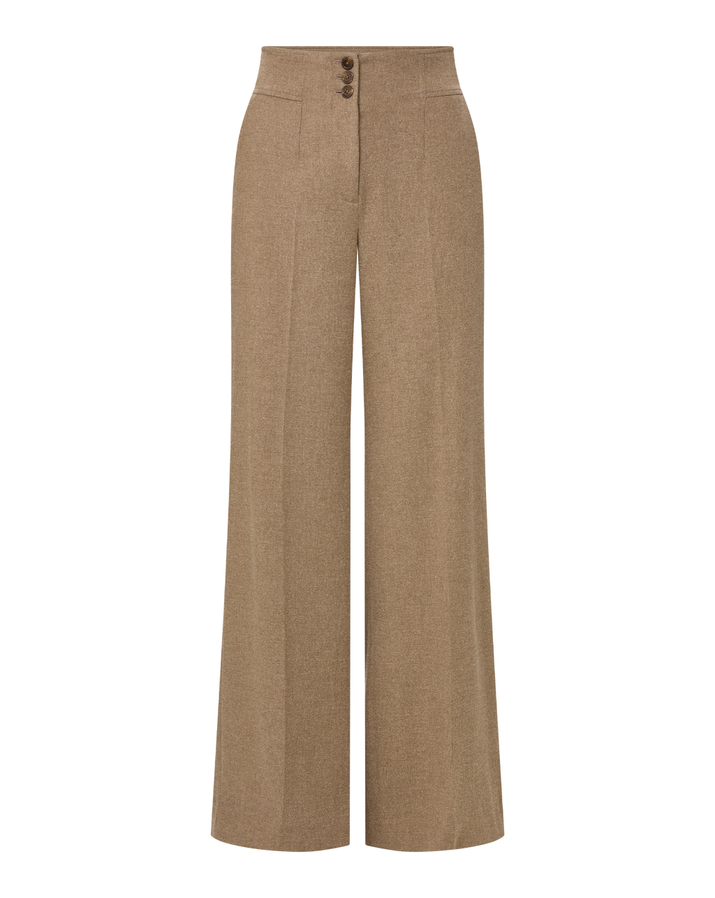 Veronica Beard Giovanna Wide-Leg Pant - Lichen Melange