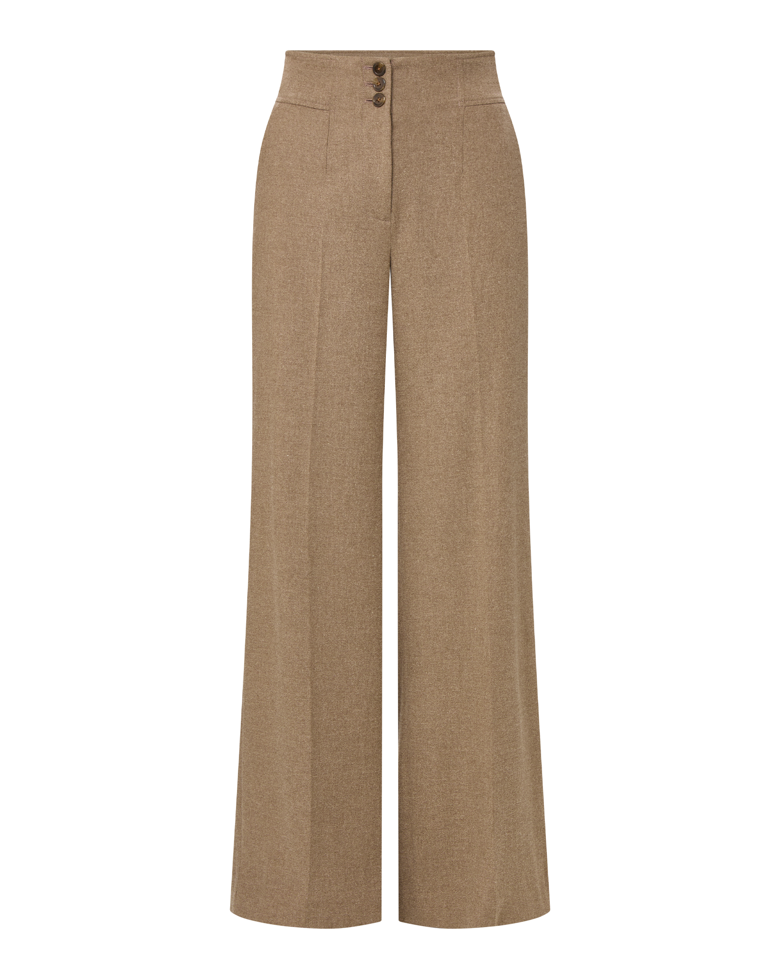 Veronica Beard Giovanna Wide-Leg Pant - Lichen Melange