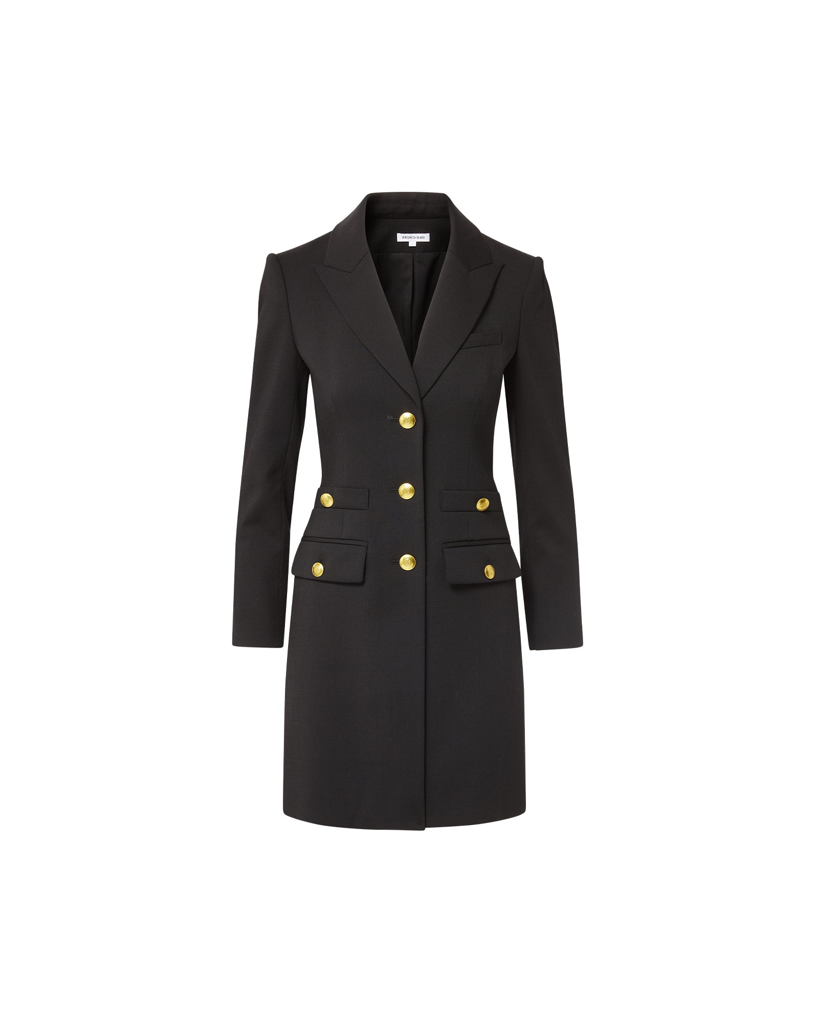 Veronica Beard Walsh Blazer Mini Dress - Black