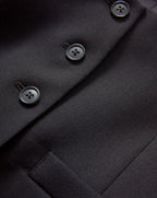 Veronica Beard Morris Wool Vest - Black